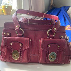 Pink Coach purse/satchel